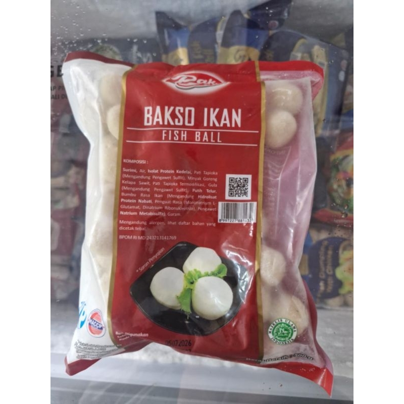 

pak den bakso ikan 500g