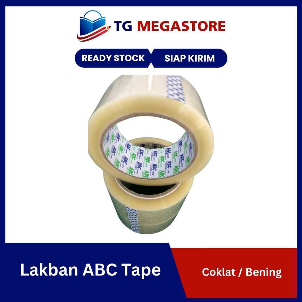 

Lakban ABC Tape Murah dan Bagus