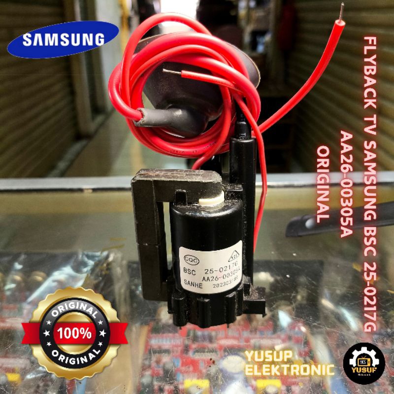 FLYBACK BSC 25 - 0217G PLAYBECK TV TABUNG SAMSUNG SLIM 21 INCH BSC 25-0217G ORIGINAL