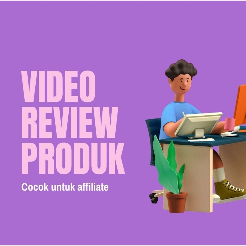 Produk digital - Video konten review produk affiliate