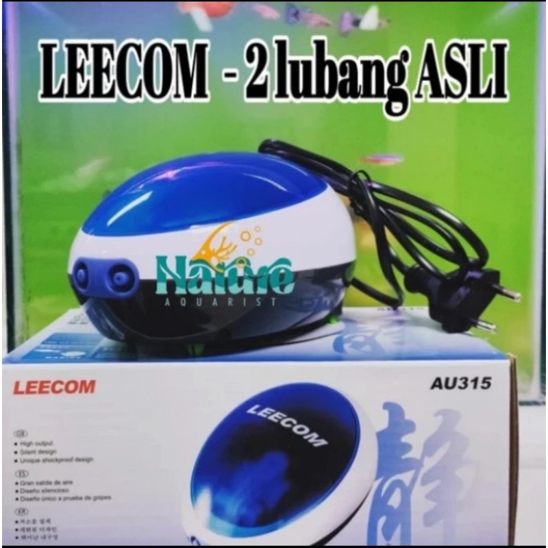 Aerator LEECOM AU 312 (1 lubang) AU 314 (2 lubang) AU-315 (2 LUBANG) SUPER SILENT
