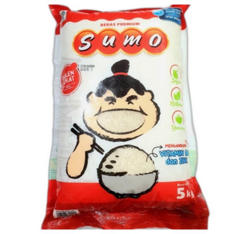 

Sumo Kemasan Merah [5Kg][10Kg][20Kg] - Beras Pulen Kualitas Premium