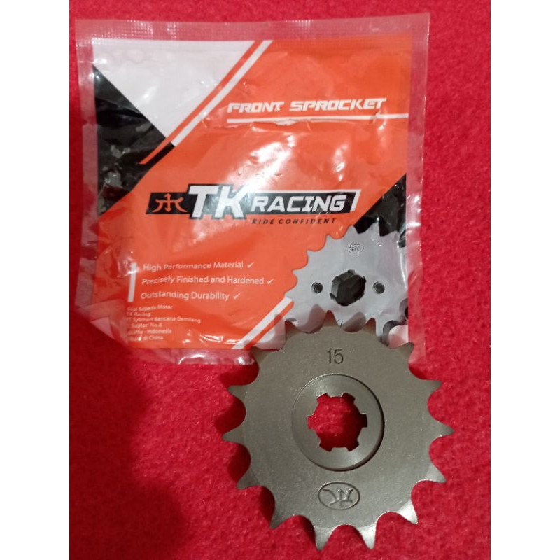 Gir TK Klx 428-15 depan original TK racing gear klx