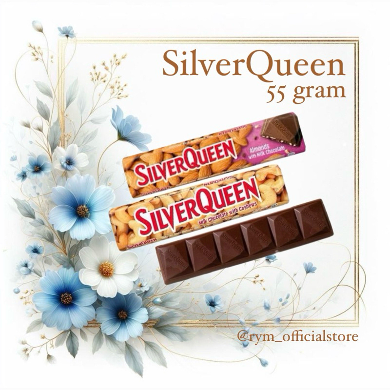 

SilverQueen Cashew & Almond Cokelat Kering 55 GR