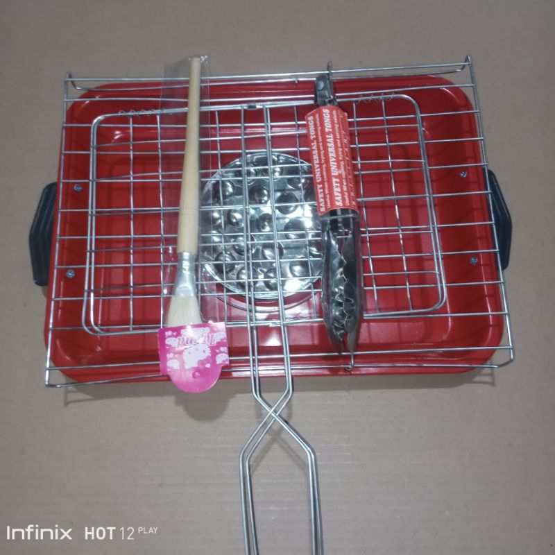 happy griil setenlis 36x26kuat dan kokoh TDK mudah penyok ad bonus sesuai dengan pilihan di produk n