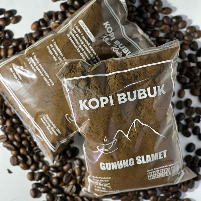 

KOPI BUBUK KHAS KEDIRI GUNUNG SLAMET 1 KG original 100%