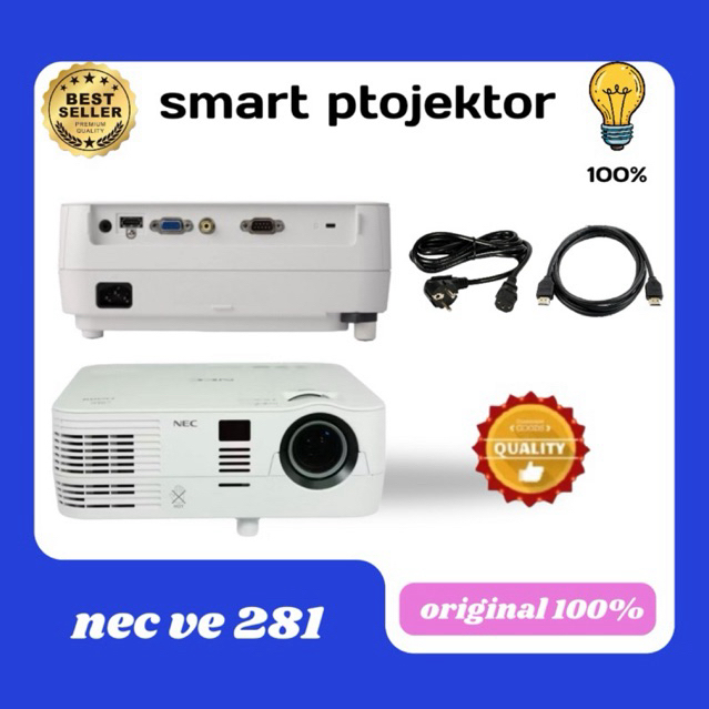 PROJEKTOR  NEC VE 281 projektor kantor projektor sekolah projektor murah