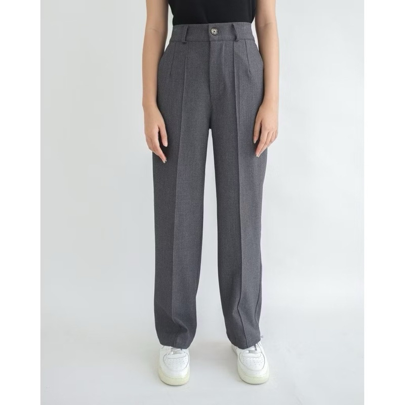 Preloved Calia Long Trouser/Pants Kaiahati Charcoal Grey S-M