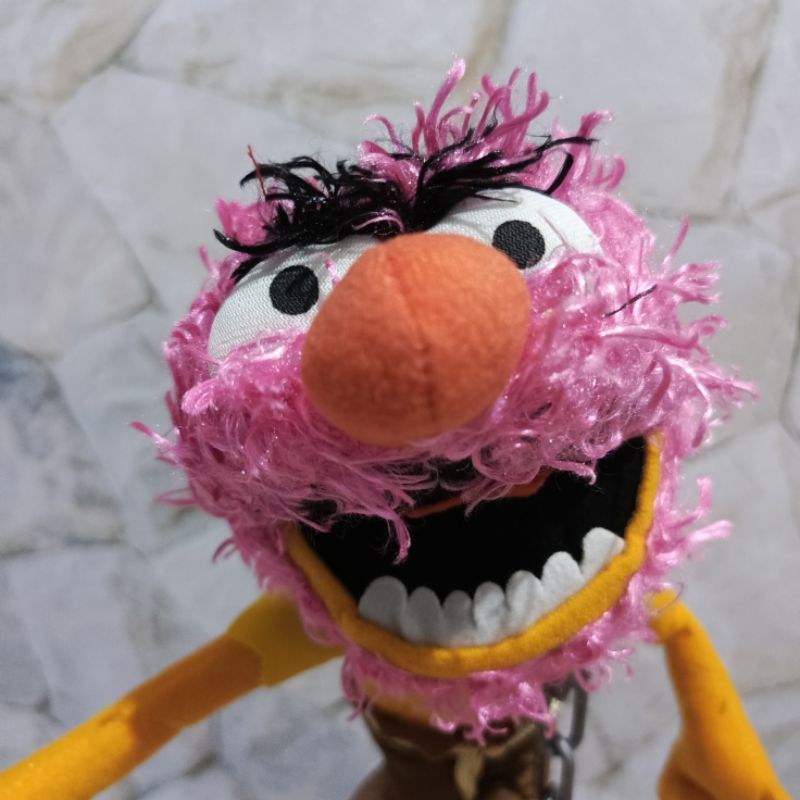 Boneka Muppets Most Wanted Animal Plush Disney Rare