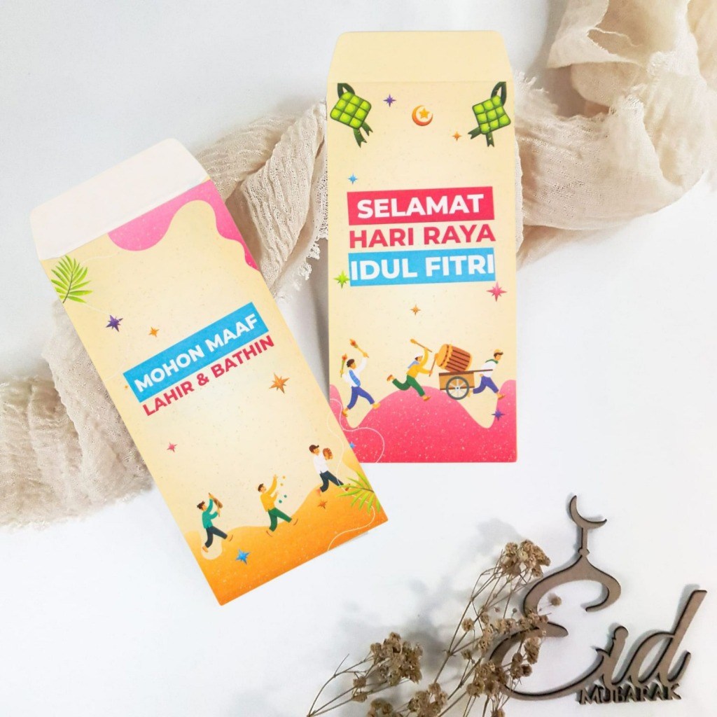 

isi 10pcs amplop lebaran aesthetic/ amplop lebaran panjang murah/amplop lebaran harga grosir