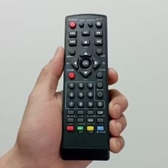 Remote Remot STB DVB-T2 Universal Tanpa Setting Venus Brio Cabai Rawit Freebox Xtreamer Bien 1 GOL U