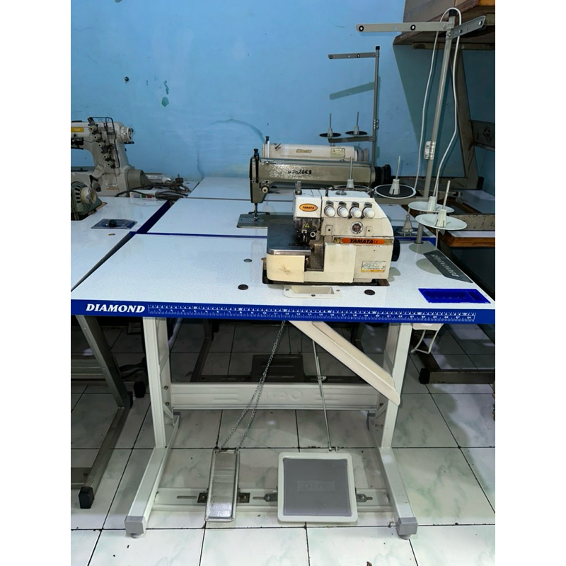 Mesin Obras Yamata Ori Benang 4 suara halus