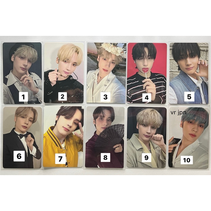 TXT Hueningkai Photocard  m3 DMM R1 / Sw invitation / 4th Memories / YZY freefall / Moazone / Lover 
