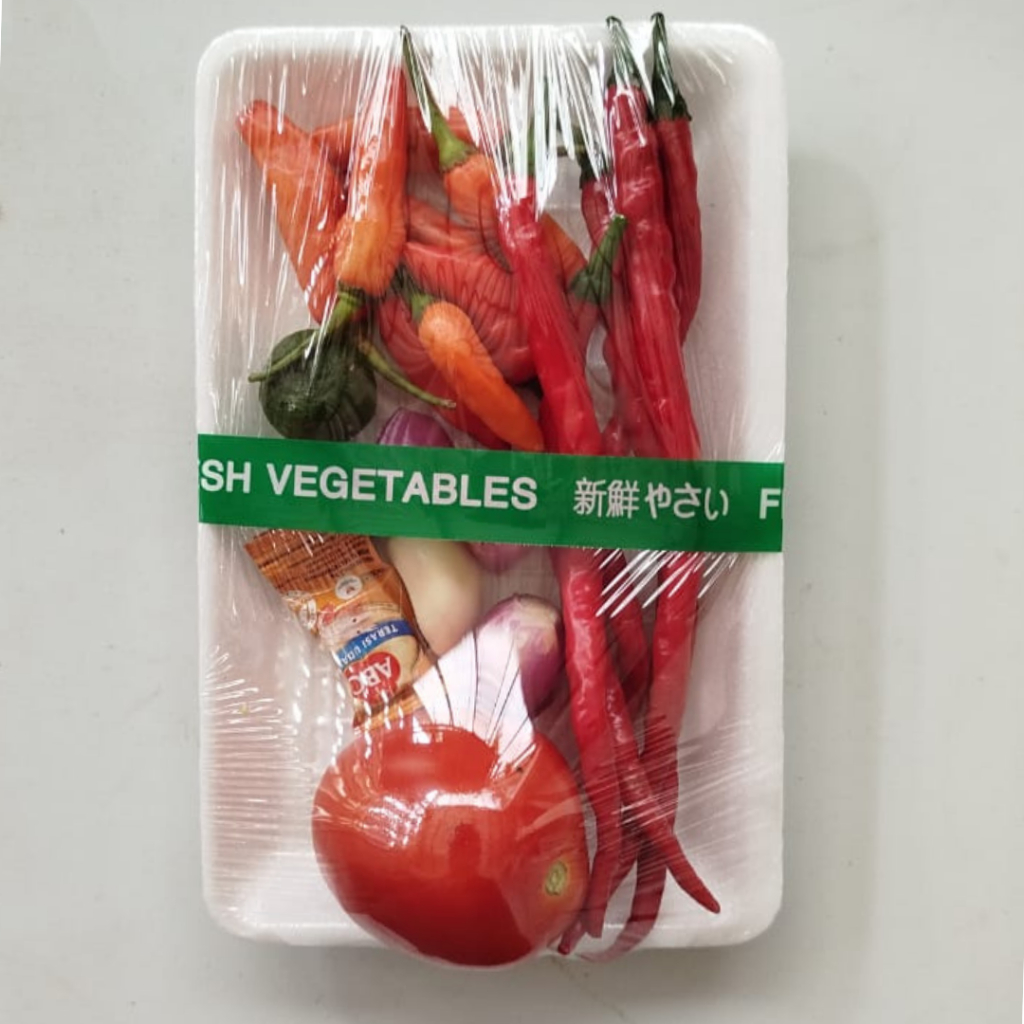 

PAKET SIAP MASAK Sambel Terasi Pedas | Sambal Tomat