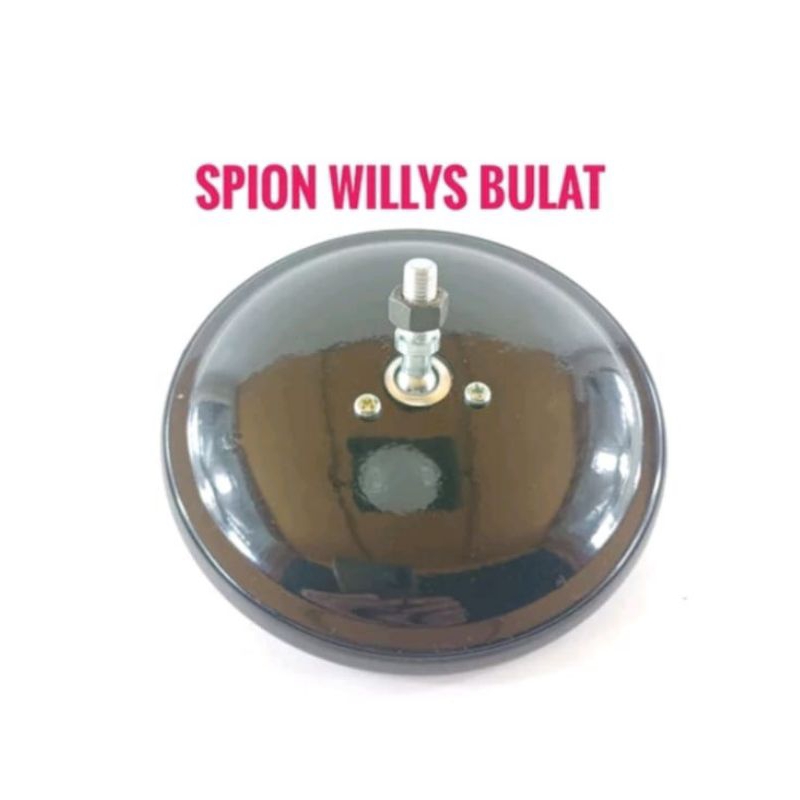 Spion Jeep Willys Back Mirror Willys Model Bulat