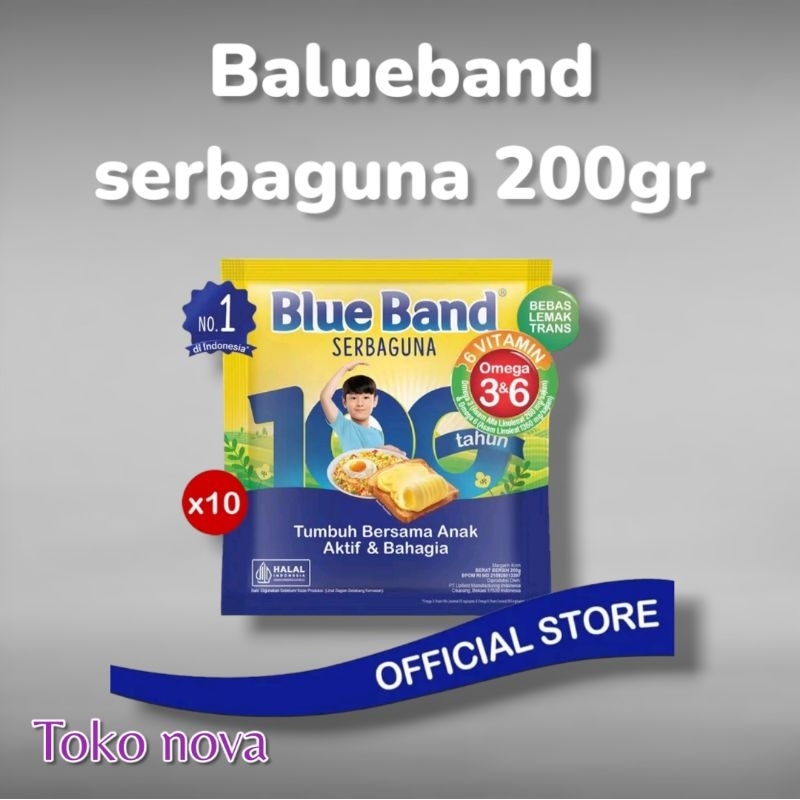 

BLUEBAND SERBAGUNA 200GR KEMASAN LEBIH HEMAT