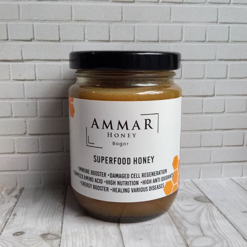 

(ammarhoneybogor) madu superfood 300gr