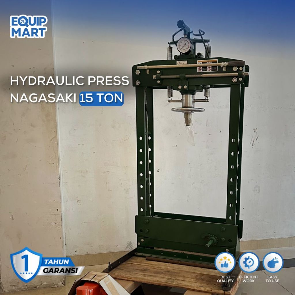 Nagasaki Hydraulic Press 15 Ton - Hidrolik Press Nagasaki 15 Ton Original