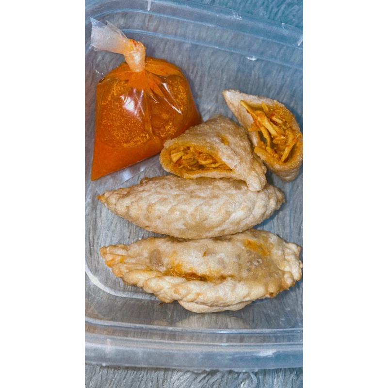 

Cireng isi Ayam goreng ala nona