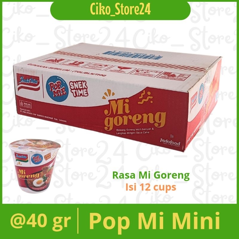 

Promo 7.7 Pop Mie Mini 1 Dus isi 12 Pcs @ 39g Pop Mie Mini Indofood