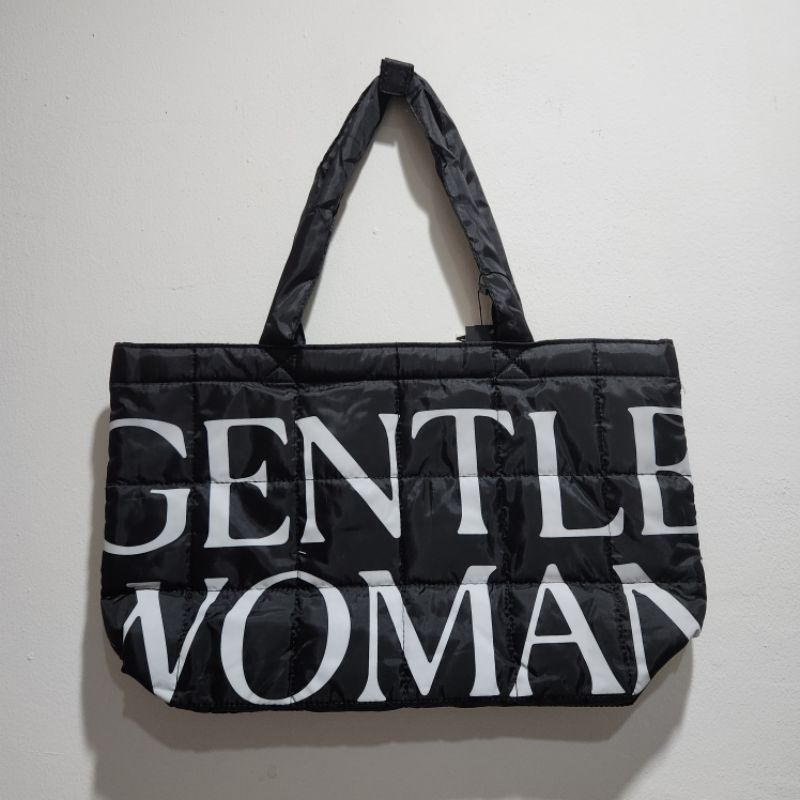 GENTLE WOMAN BIG PUFFER BAG TOTE BAG GENTLE WOMAN MURAH
