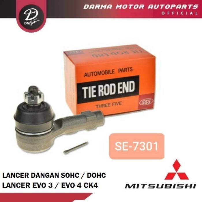 TIE ROD LANCER EVO 3 EVO 4 CK4 DANGAN 555 Japan Jepang Tahun 1993-2002
