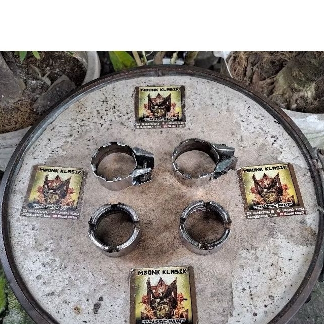 mur sambungan leher knalpot suzuki a100 ORIGINAL mur baut knalpot a100 mur pipa knalpot a100