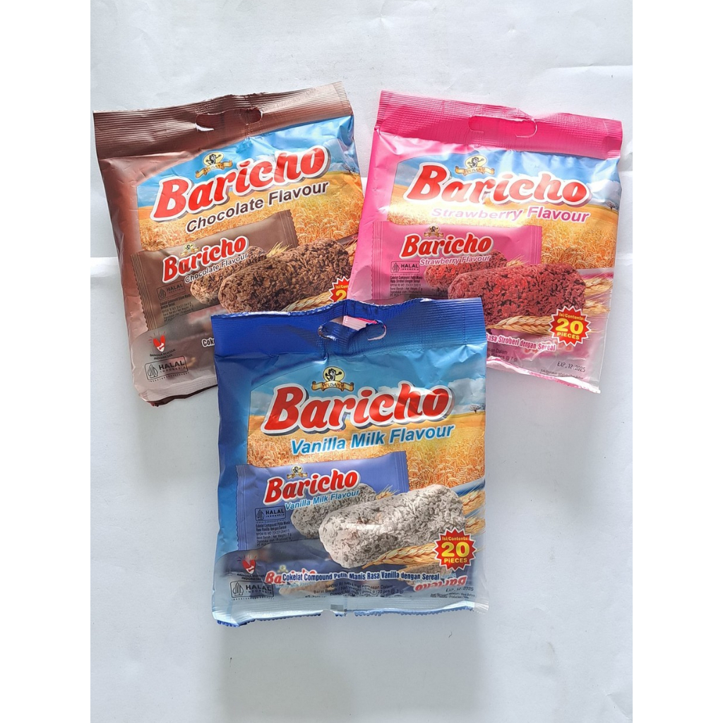 

Baricho Chocolate, Strawberry, Vanilla Flavour