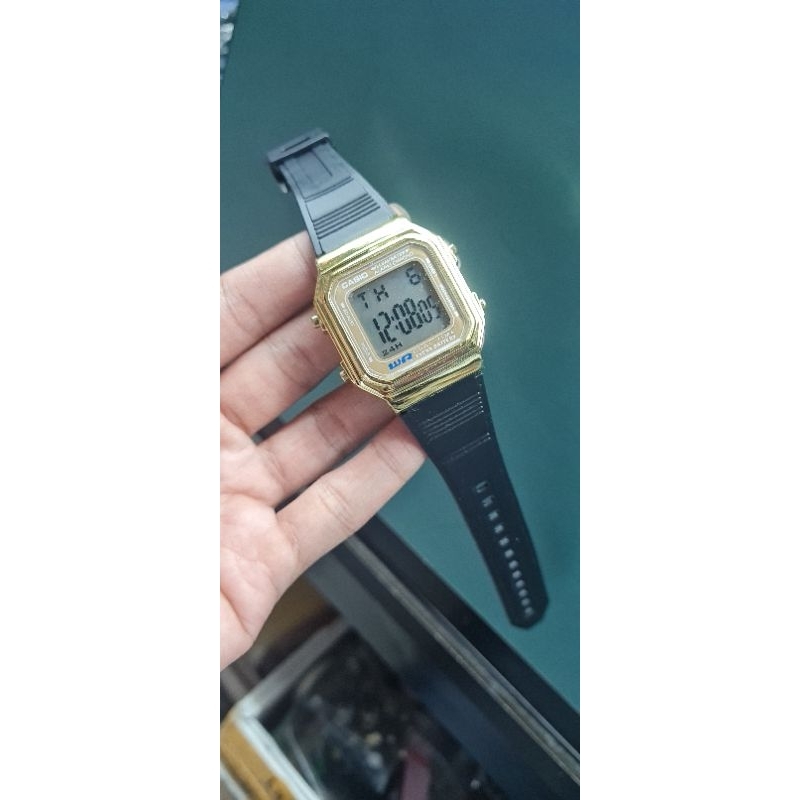 Jam Tangan Pria Dan Wanita Digital Tali Karet