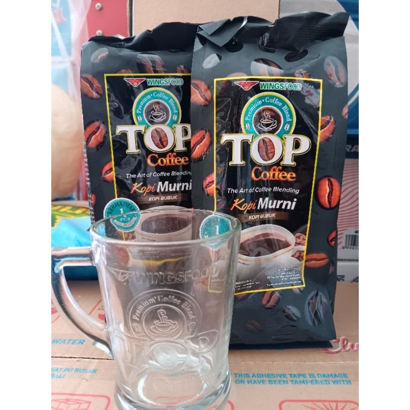 

TOP KOPI MURNI 158 GRAM FREE GELAS KACA