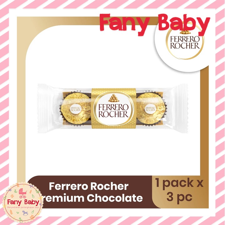 

FERRERO ROCKER PREMIUM CHOCOLATE - 3PCS