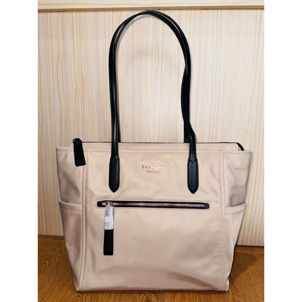 Tas Kate Spade Chelsea Large Tote Bag Warm Beige New Original