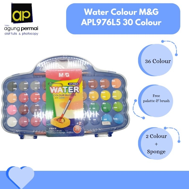 

Water Colour M&G Pancake 36 Warna