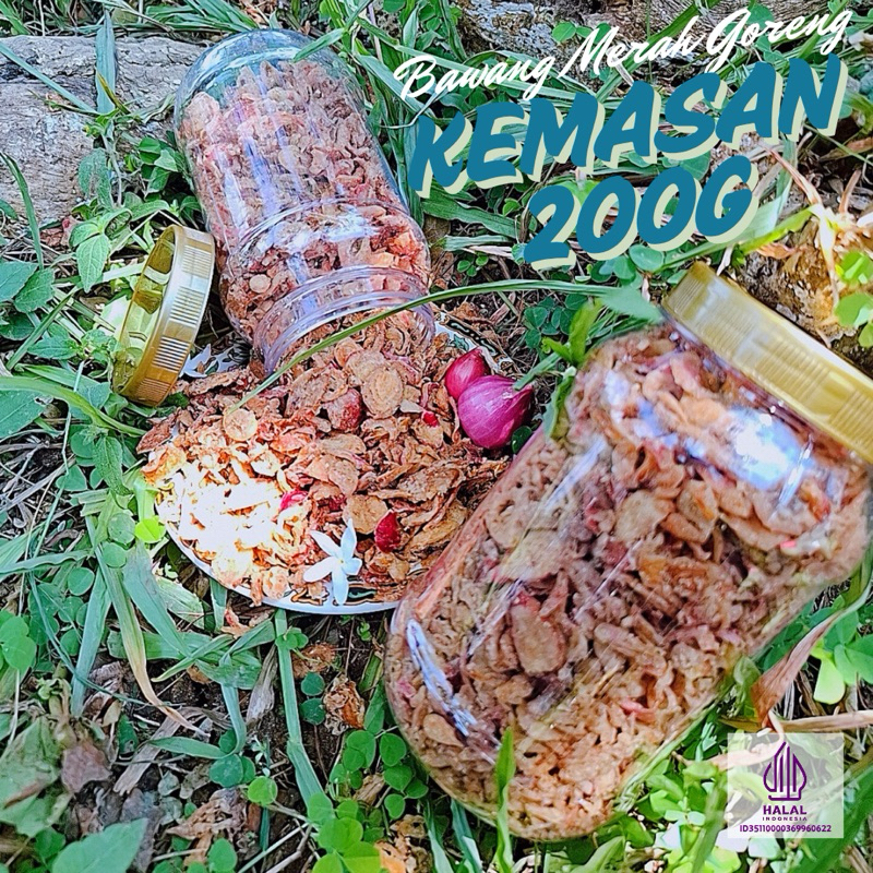 

Bawang Goreng Toples 200 Gram Grade B, Terlaris Termurah, Bawang Merah Goreng Nganjuk