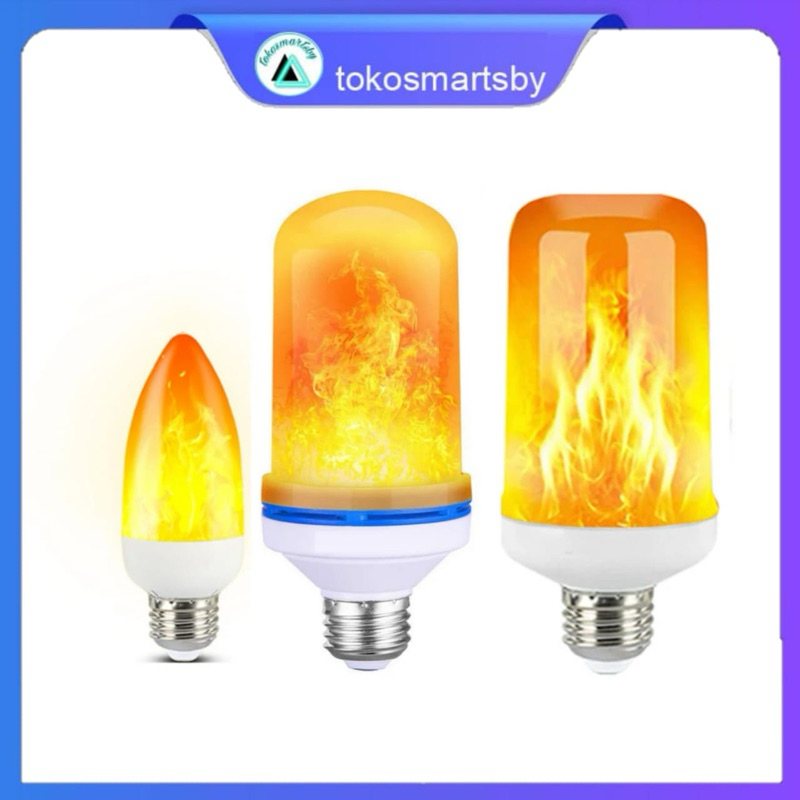 Lampu Api / Lampu Obor Api / LED Bohlam Api 9 Watt