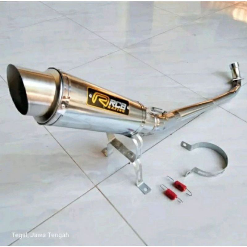 knalpot Racing RCB satria Fu Vixion Sonic Supra gtr cb150r Jupiter MX