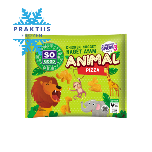 

SO GOOD CHICKEN NUGGET ANIMAL 400GR/NAGET AYAM
