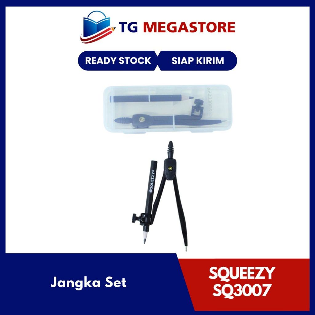 

Jangka Set Praktis Squeezy DCS-SQ3007