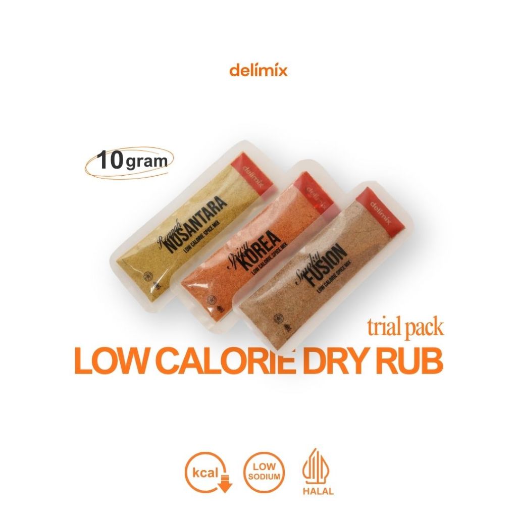 

TRIAL PACK 10gr Bundle 3 Varian | Dry Rub Serbaguna | Bumbu Marinasi | Bumbu Masak Diet | Bumbu Masak Multifungsi | Bumbu Marinasi Rendah Kalori
