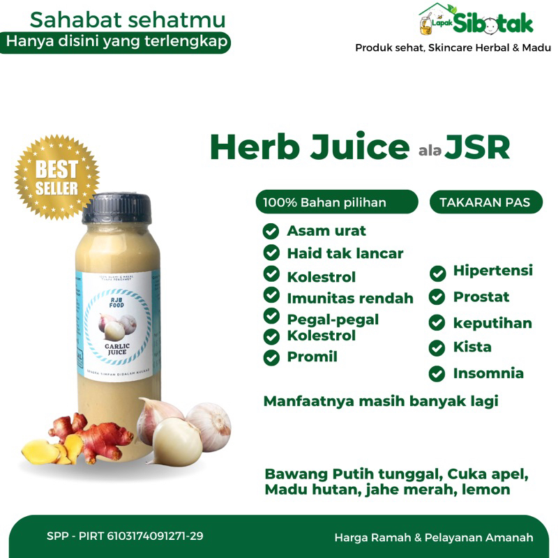 Healthy Juice Jsr inpirasi dr ZAIDUL AKBAR / jantung / diet / promil / kolestrol
