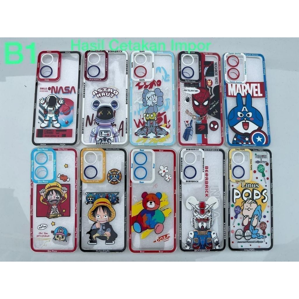 TPU CASE BENING GAMBAR NASA, ONE PIECE, MANCASE FOR REDMI 10A, 10C