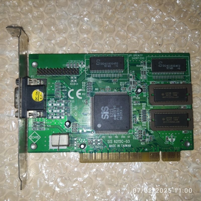 Vga PCI Lama - Bukan PCIe