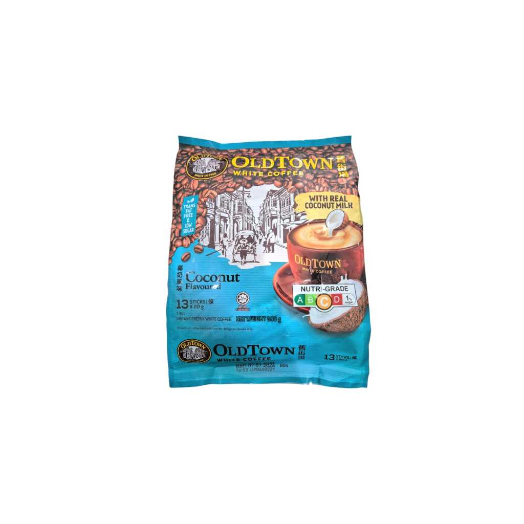 

Old Town White Coffee Coconut Flavoured