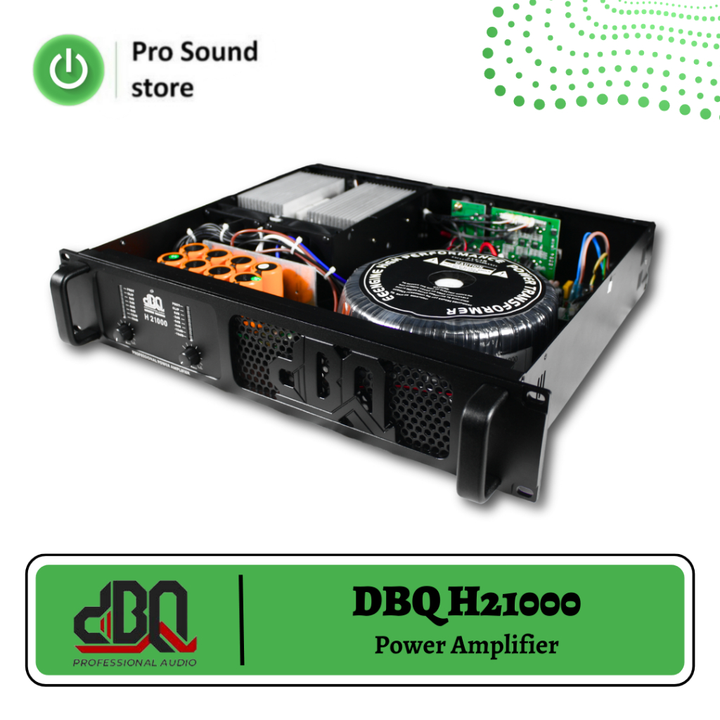 POWER AMPLI AMPLIFIER DBQ H-21000 KELAS H CLASS H