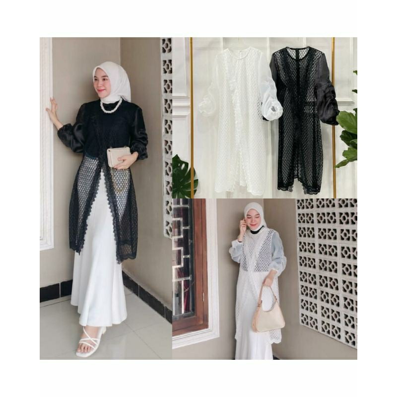 Ready outer brukat organza