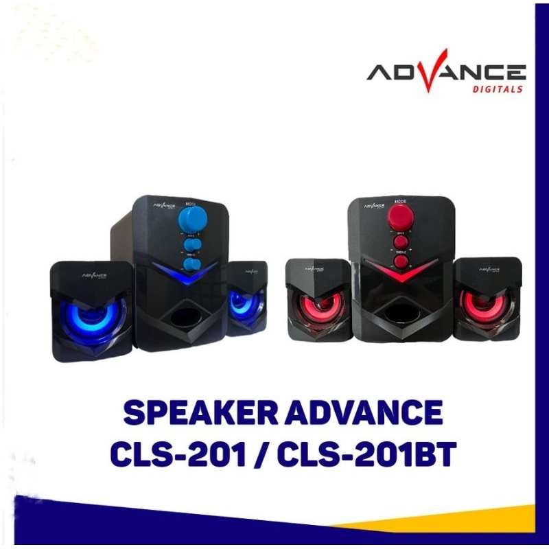 Speaker Advance CLS-201 CLS-201BT Bluetooth Super Bass CLS201 CLS201BT - Bluetooth