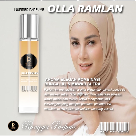 Ranggia PARFUM OLLA CITRA & OLLA RAMLAN Non Alkohol ( 20 ,30 & 50 Mili )