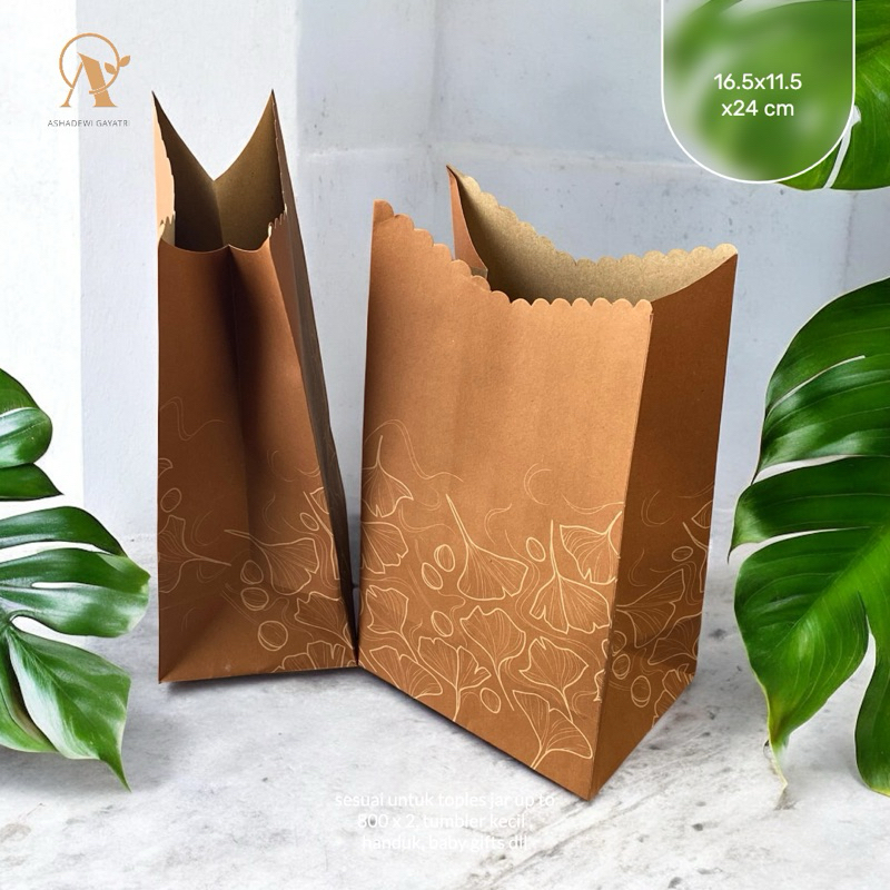 

Ashadewi Gayatri - Daisy Paperbag : 16x11.5x30 cm, paperbag dus nasi/ nasi kotak
