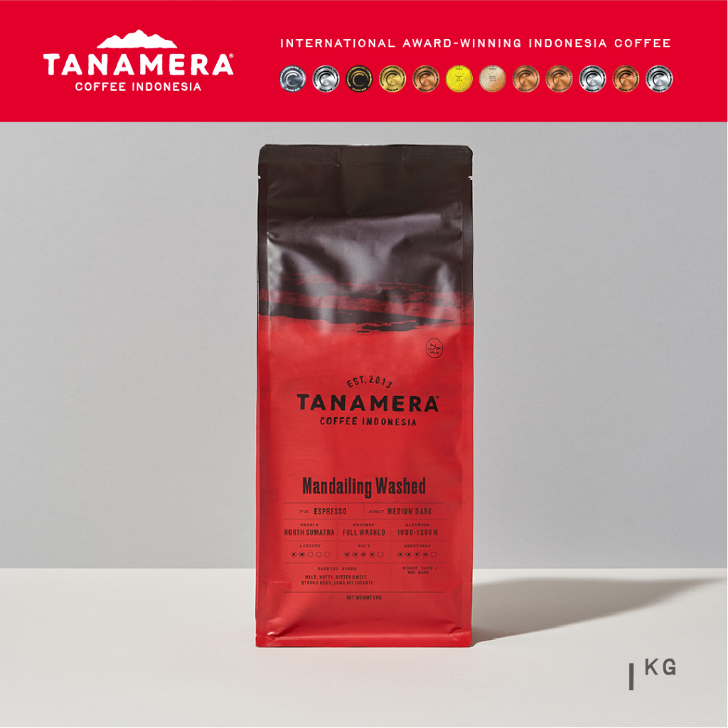 

TANAMERA COFFEE – Mandailing Washed 1Kg