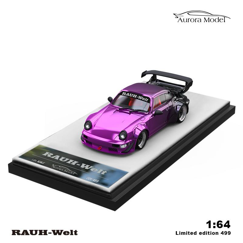 Aurora Model RWB 964 Purple Black Metallic